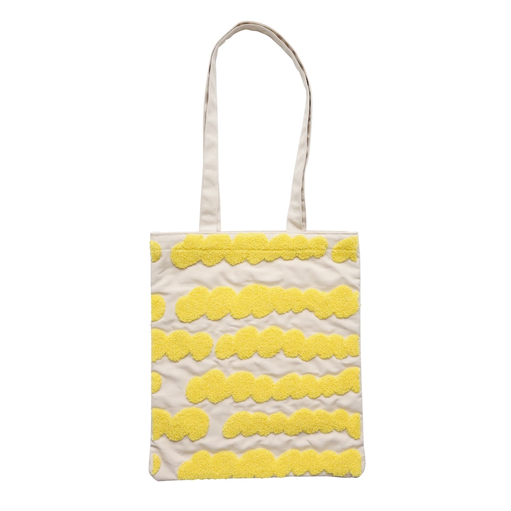 Olya Fluffy Rectangle tote bag Polar bear | 8000000works | エイト